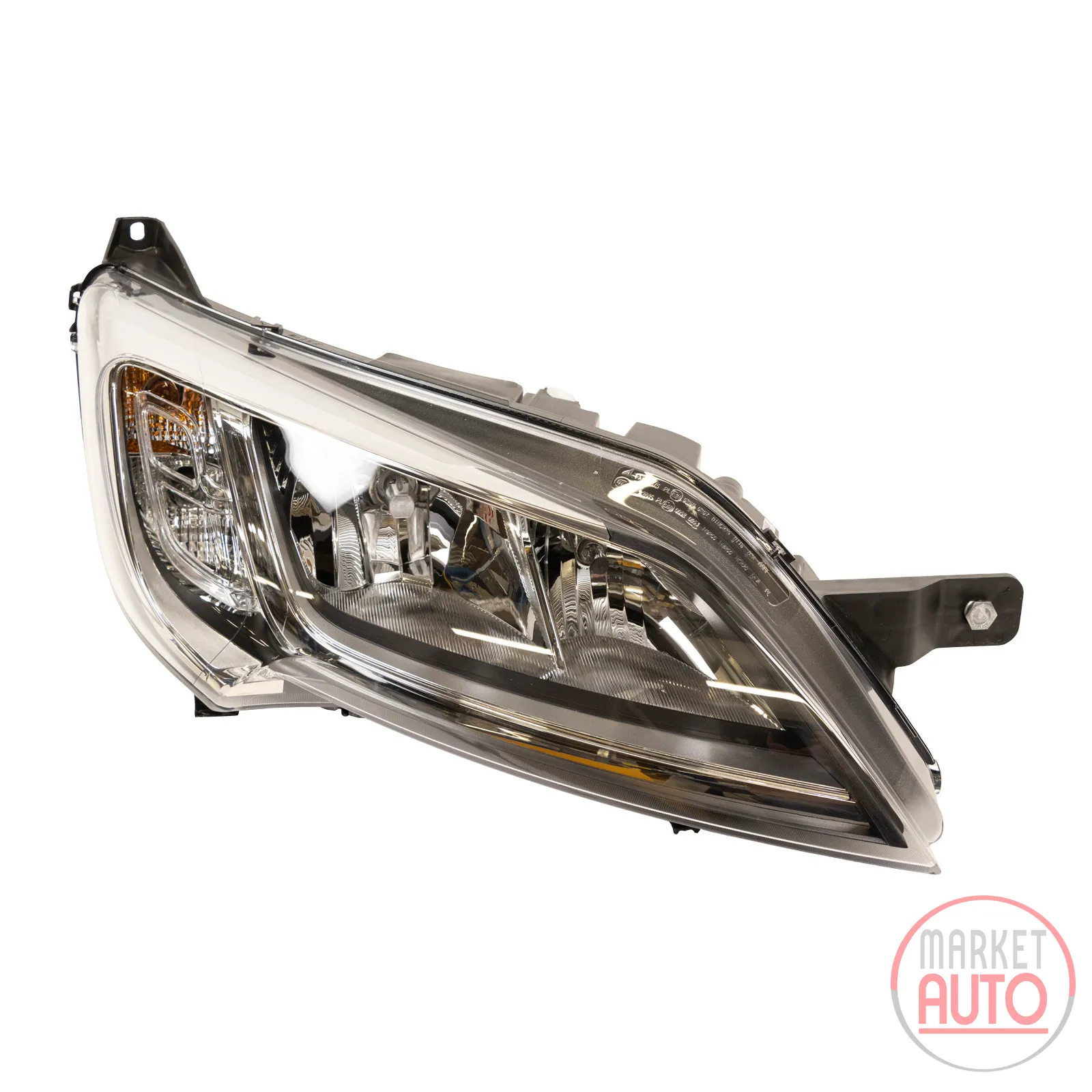 Headlight without LED silver right from 2014 Magneti Marelli