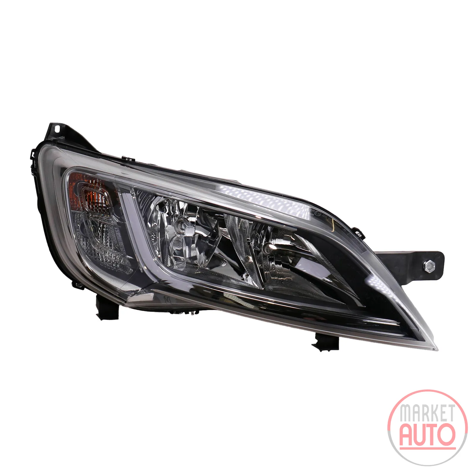 Headlight without LED silver right from 2014 original