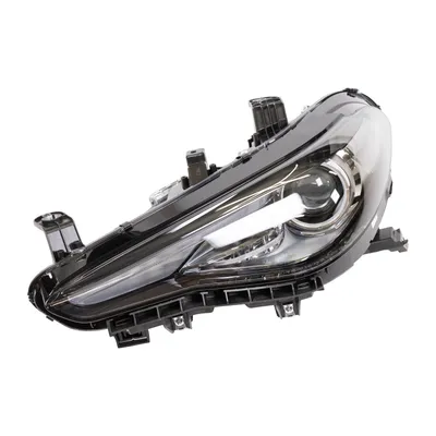 Headlight front left with gas discharge lamps