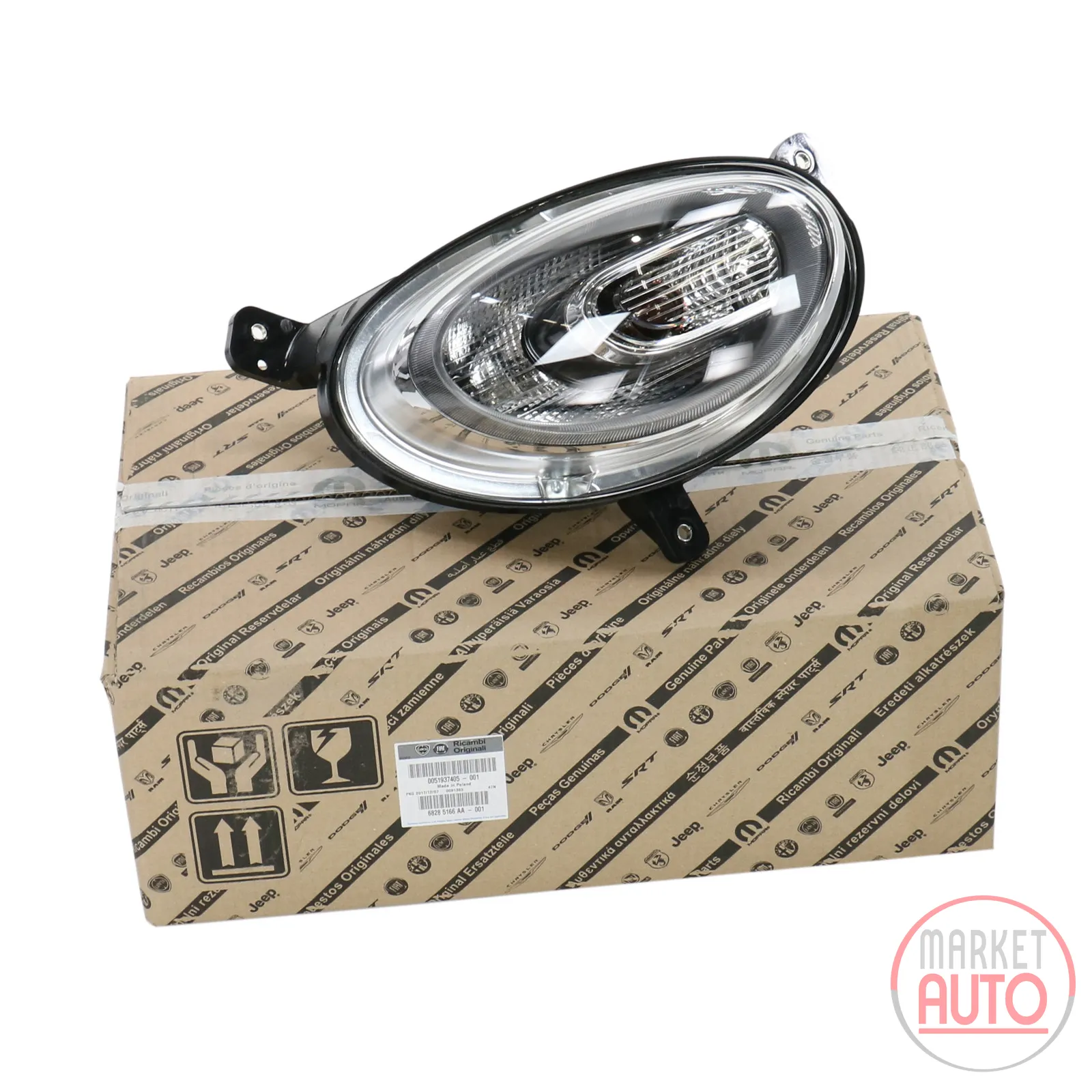Headlight front right daytime running light