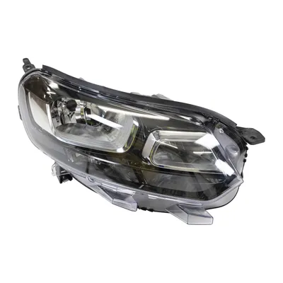Headlight front right black