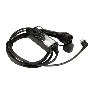 High voltage cable, charging cable 230V Mode 2