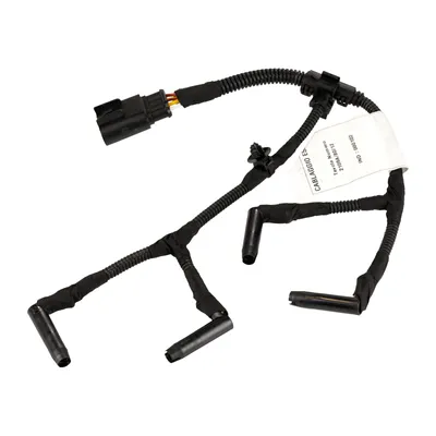 Cable harness for the glow plugs