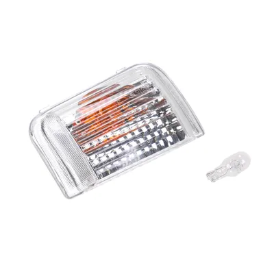 Indicator cap right in mirror for 16 watt indicator + glass base lamp 16W bulb