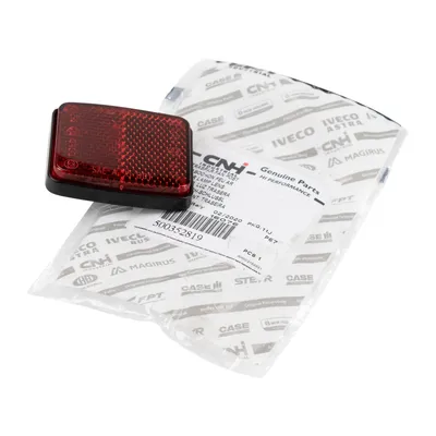 Reflector red for bumper corner
