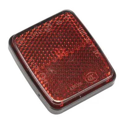 Reflector red bumper corner