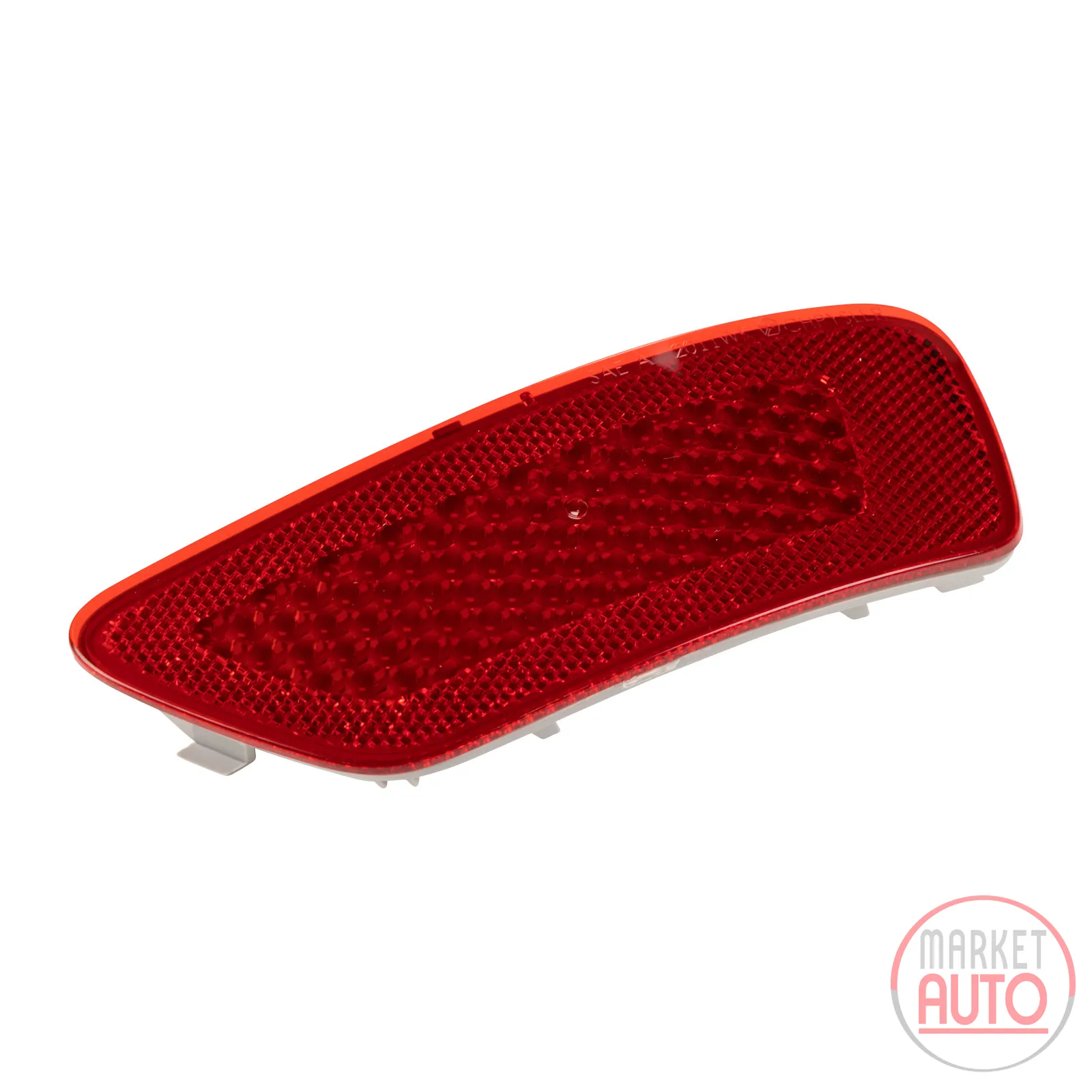 Reflector red right rear bumper
