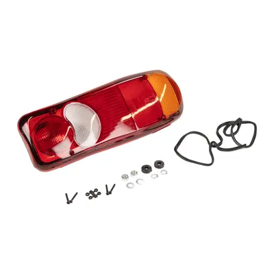 Tail light rear left flatbed with four pins for fastening