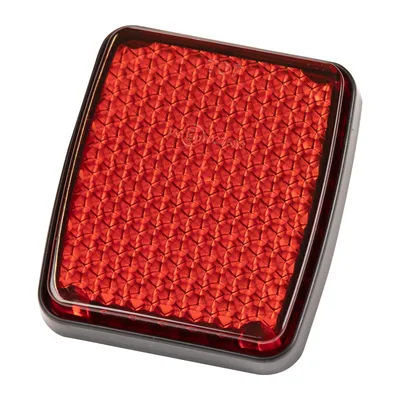 Red reflector rear bumper