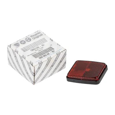 Red reflector rear bumper