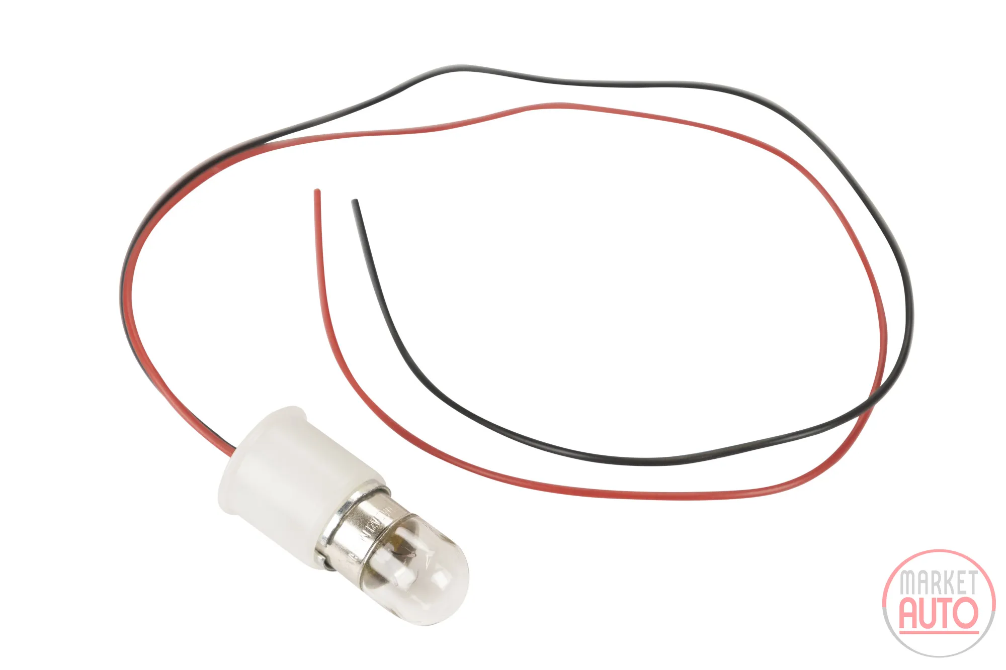 Lamp base for license plate light