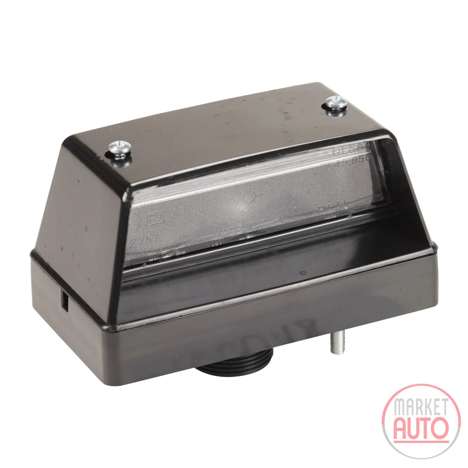 License plate light left flatbed