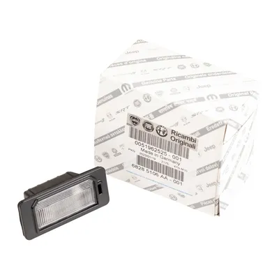 Rear license plate light