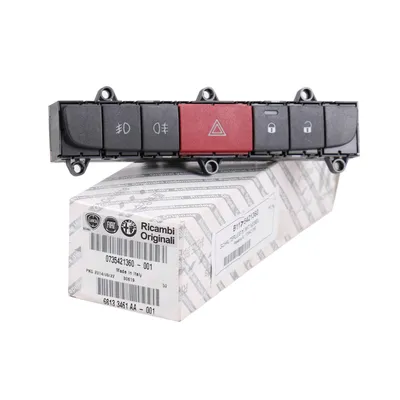 Switch panel center fog lights