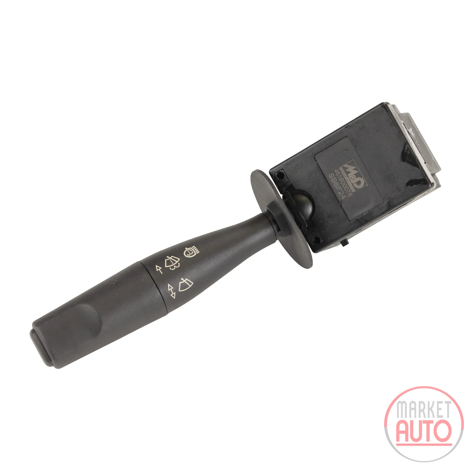 Steering column switch black wipe-wash