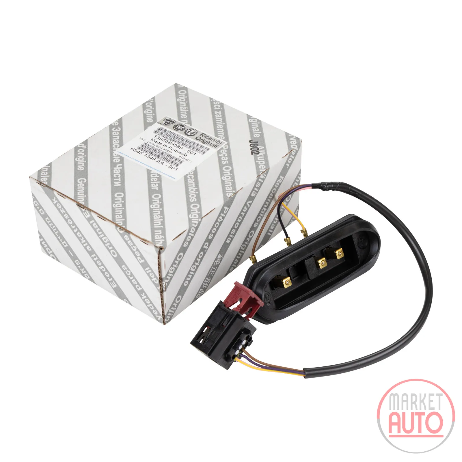 Contact with cable central locking