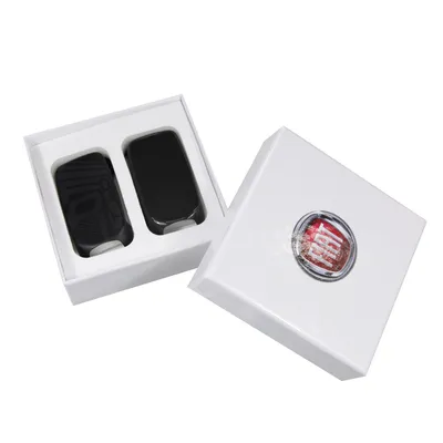 Key cover set Matt Black with Tipo logo