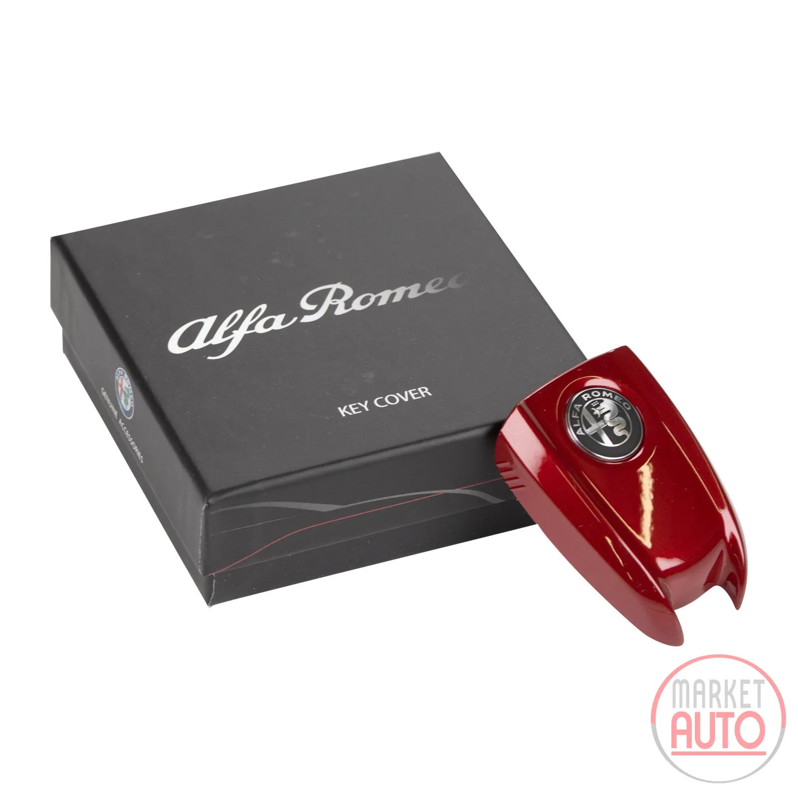Key cover Rosso Competizione (red-silver)