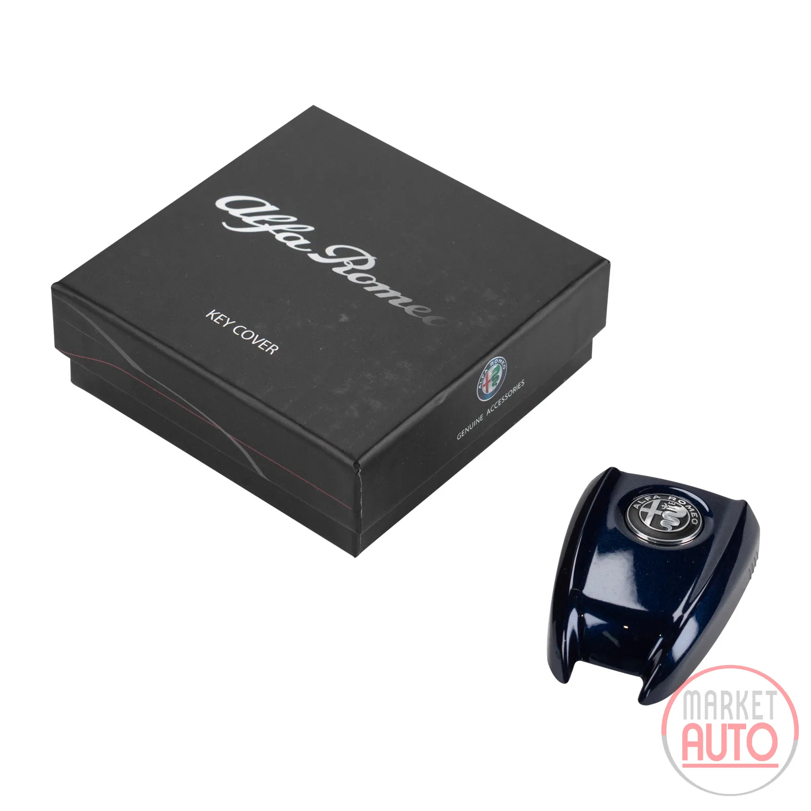 Key cover Blu Montecarlo (blue-silver)