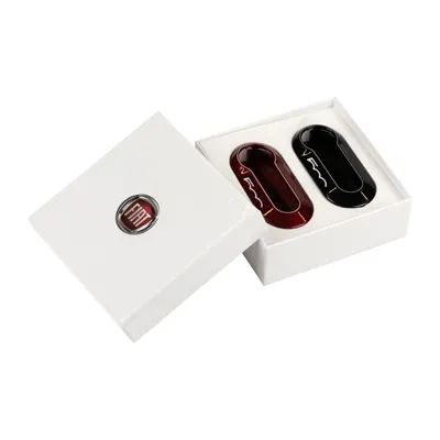 Key cover set Fiat 500 Logo
