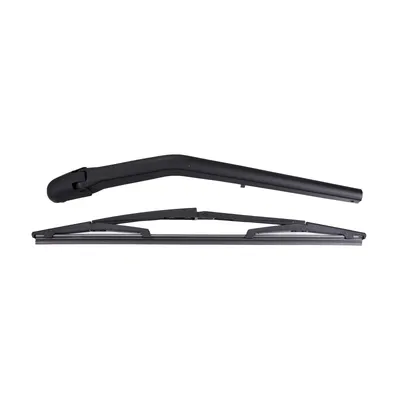 Wiper arm with blade rear