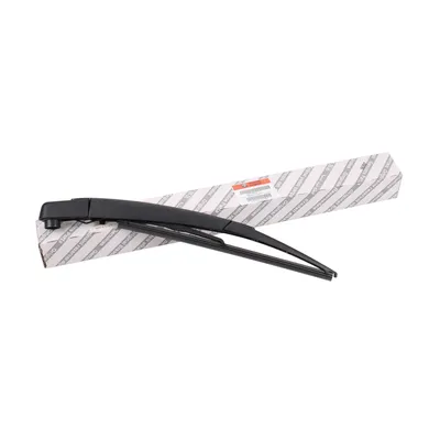Wiper arm with blade rear