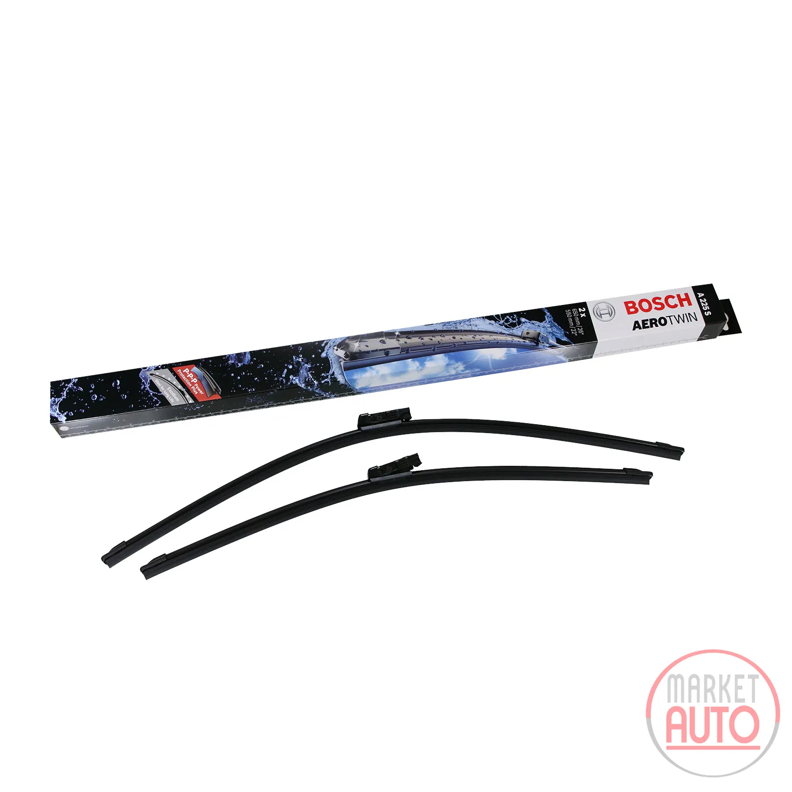 Wiper blade set Flat Blade 65-55 cm BOSCH