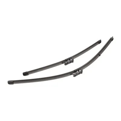 Front windshield wiper set