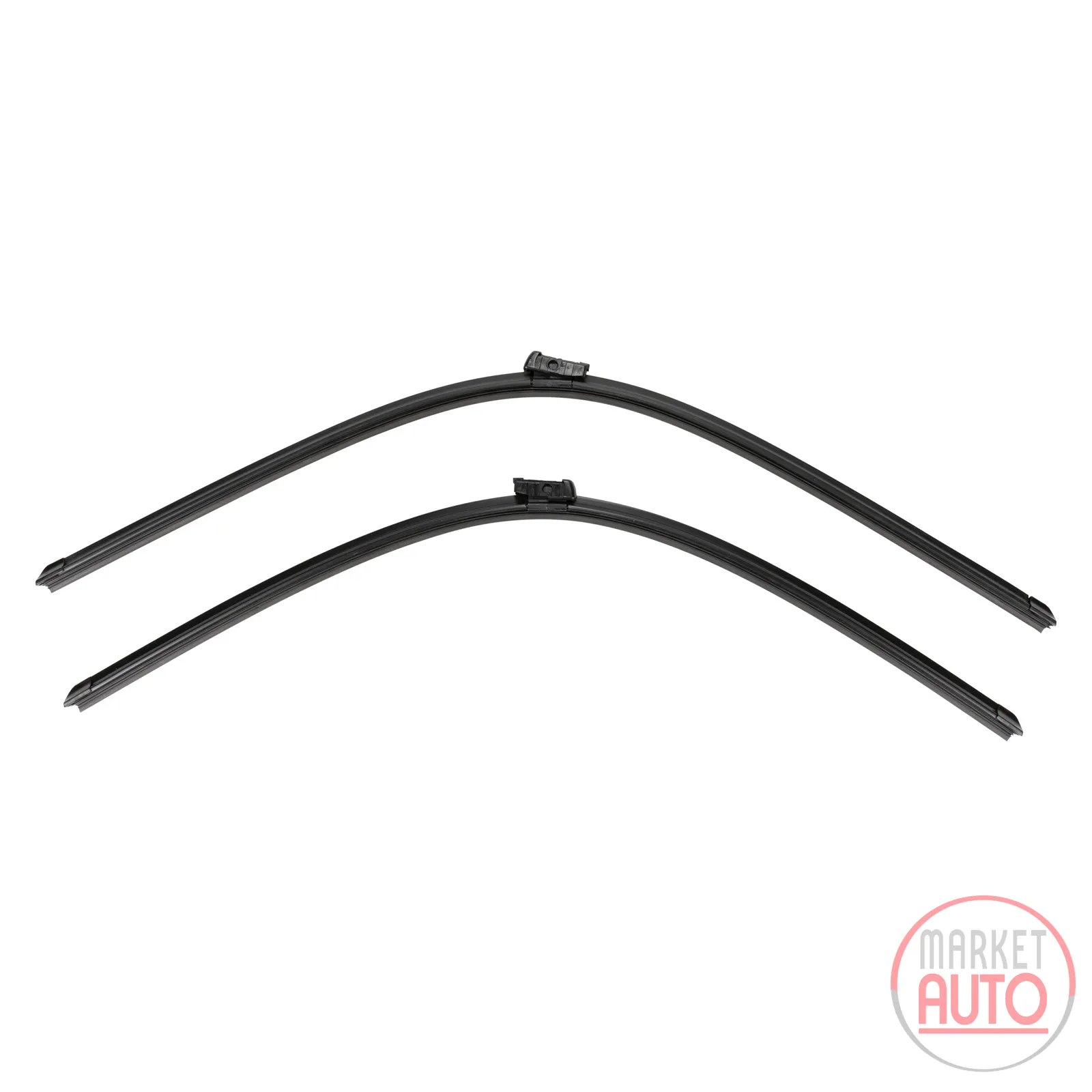 Wiper blade set Flate Blade 80-75 cm