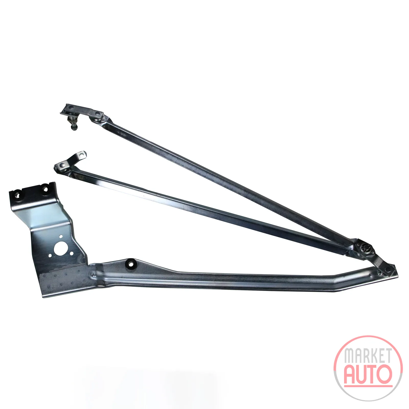 Wiper linkage without motor