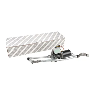Wiper linkage complete with motor