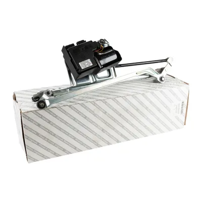 Wiper linkage complete with motor