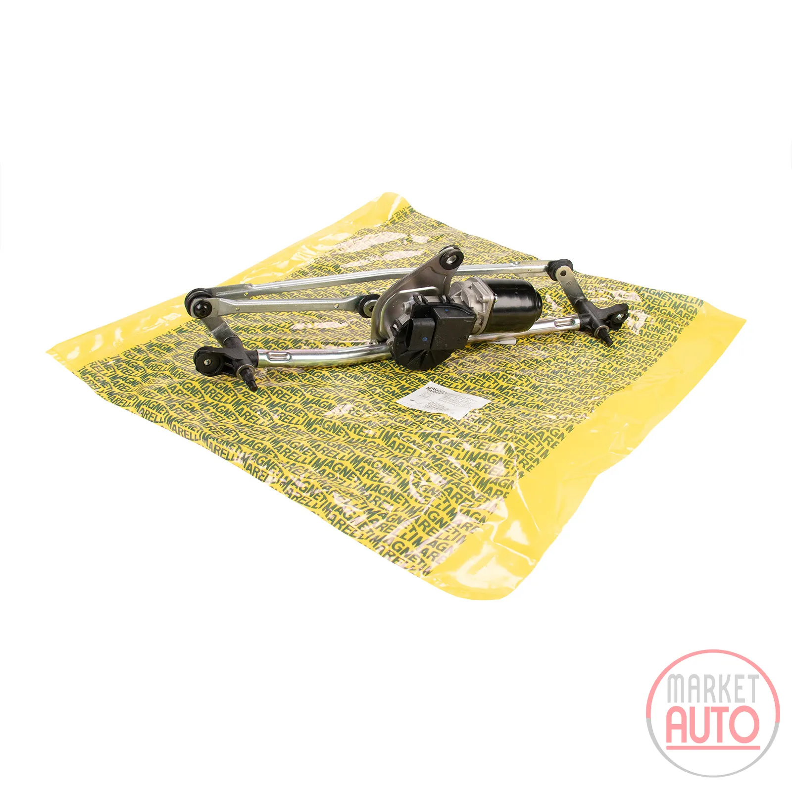Front wiper linkage complete with motor TGECS05A Magneti Marelli