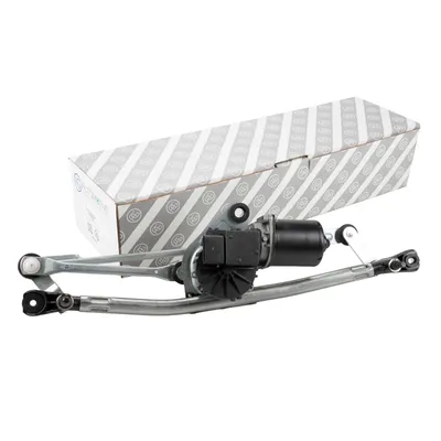 Wiper linkage with motor