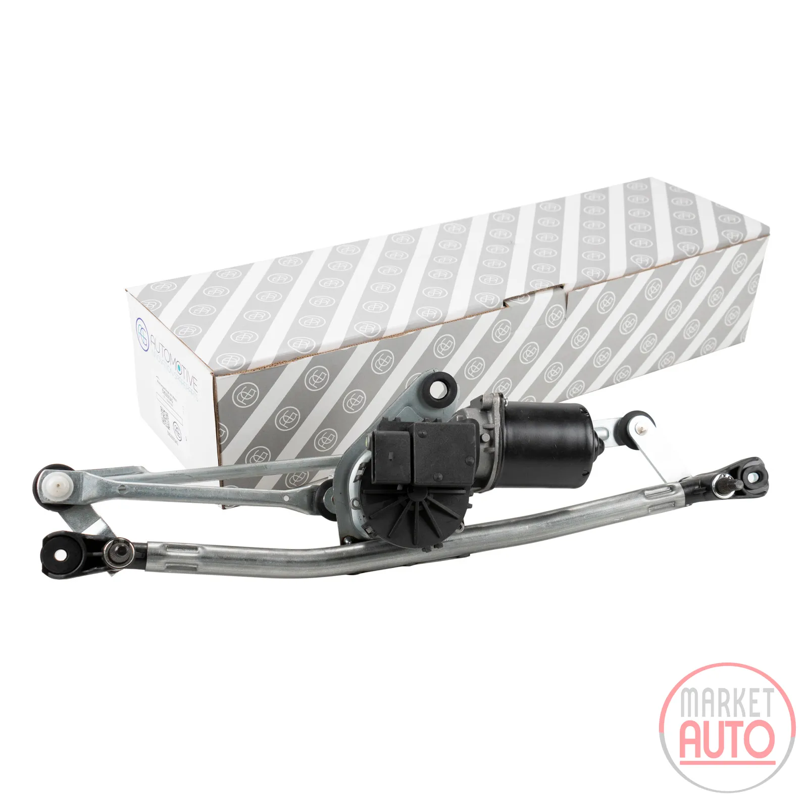 Wiper linkage with motor