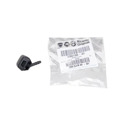 Windscreen washer nozzle black