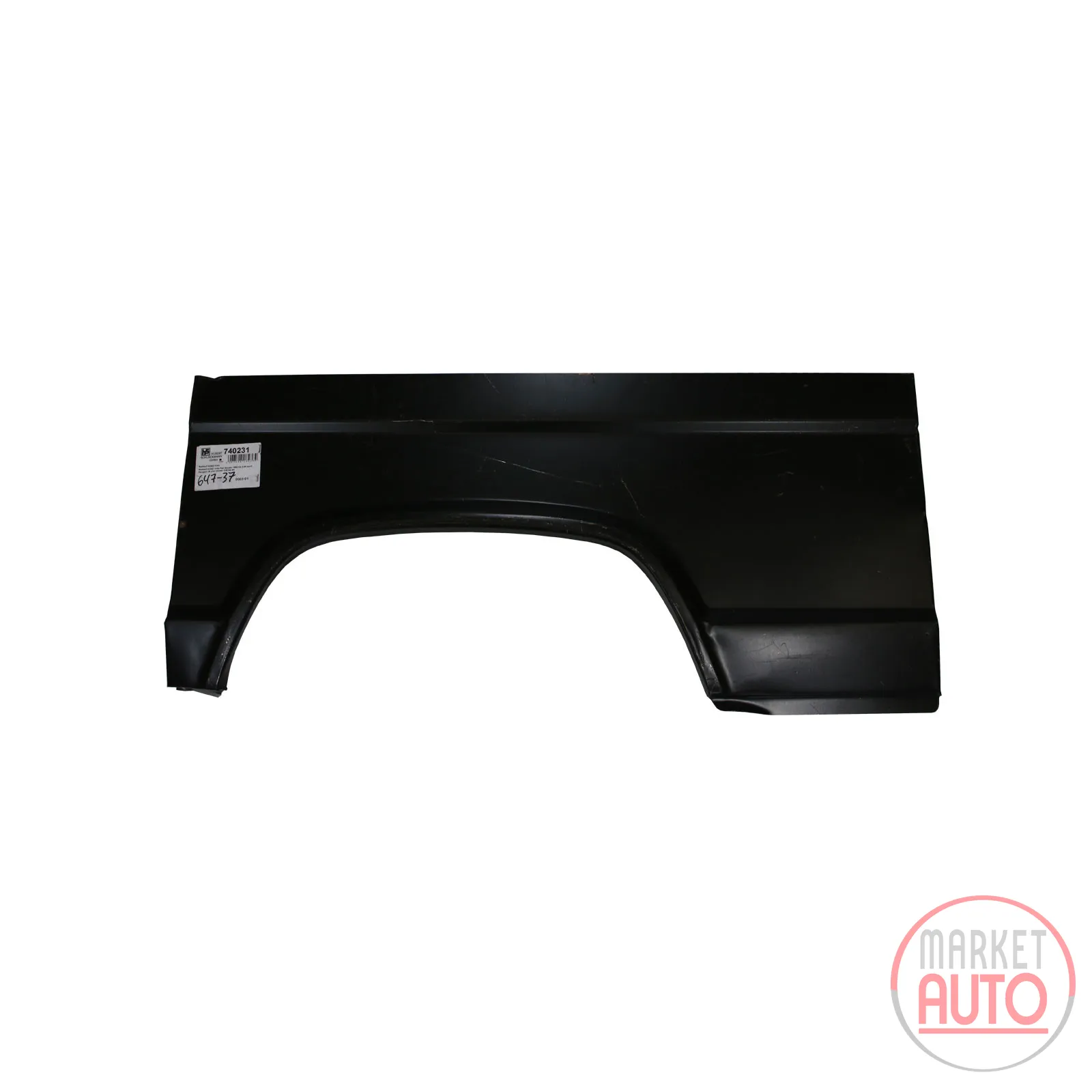 Wheel arch rear left