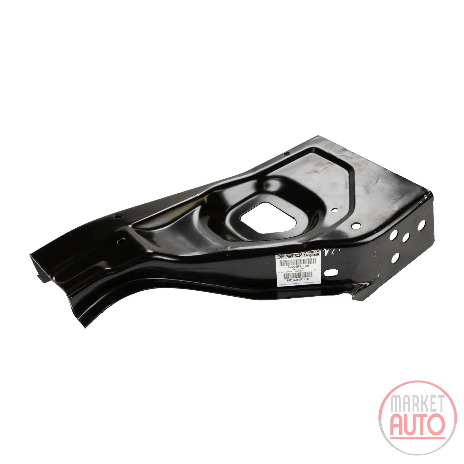 Strut sheet metal front left