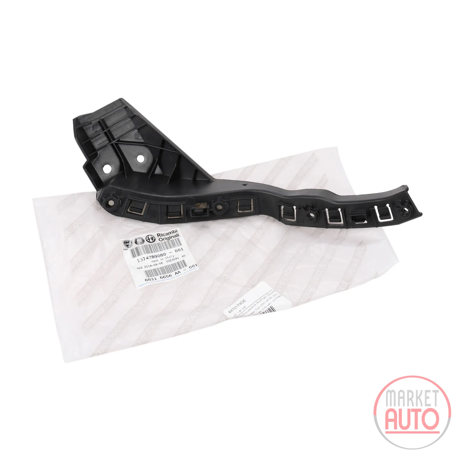 End piece fender bumper front left
