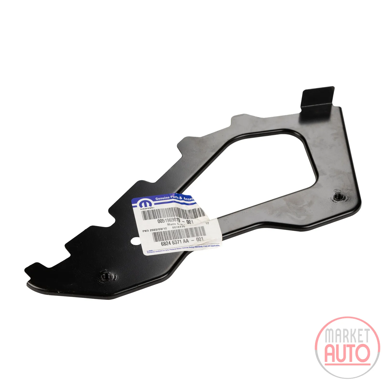 Front bracket for front left fender
