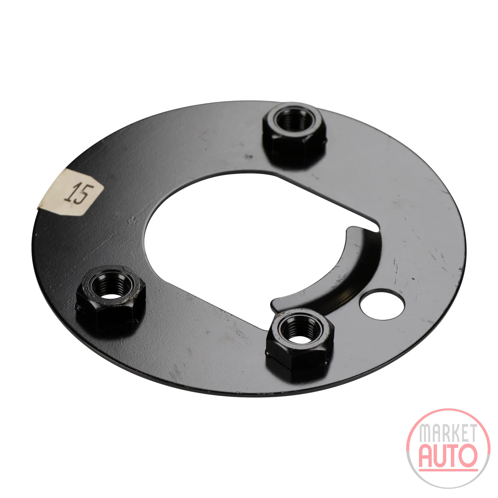 Holder for the spare tire on aluminum rim bolt circle 5x118