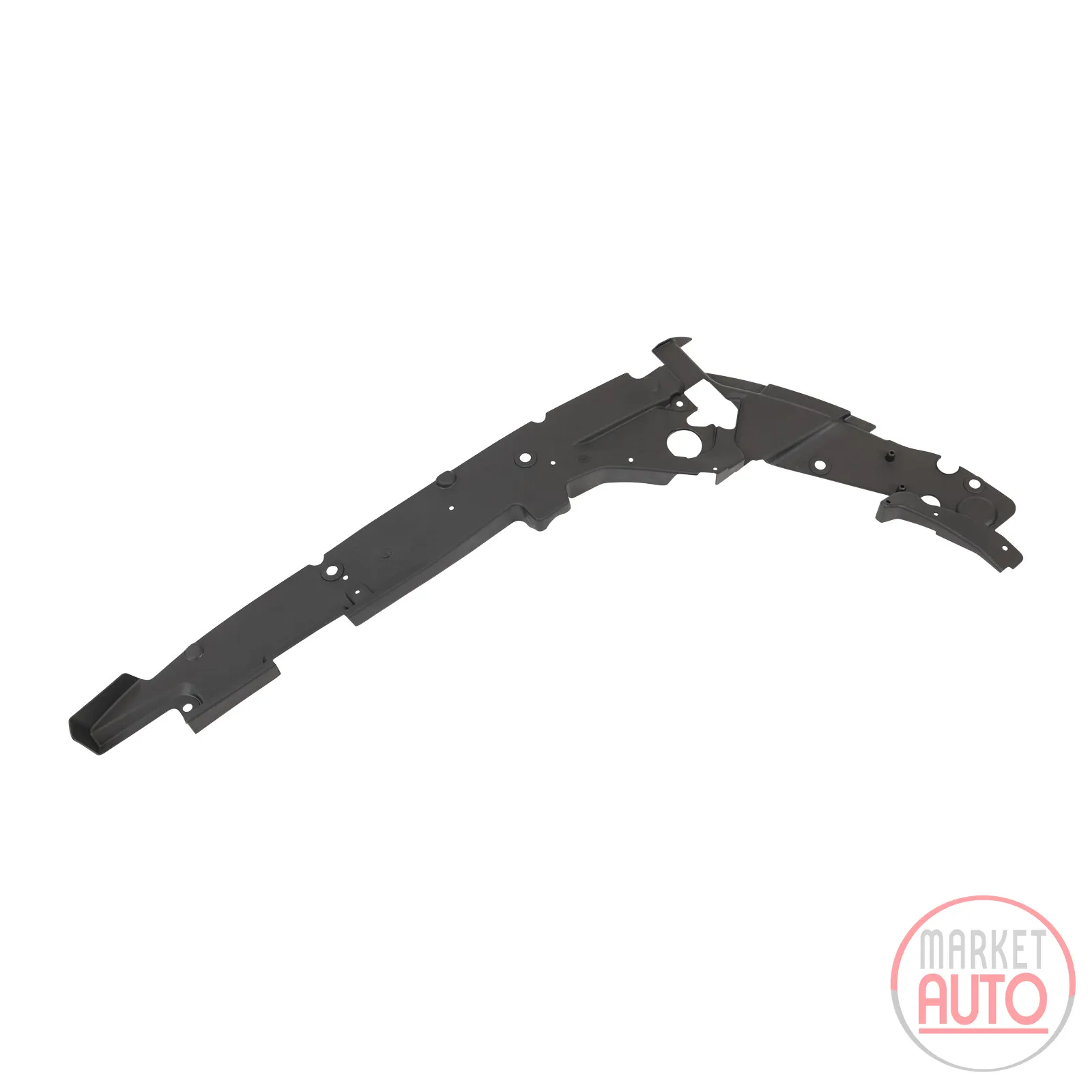 End part fender license plate holder left