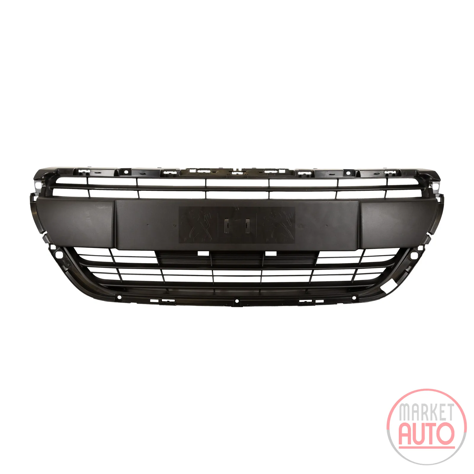 Radiator grille bumper front center black Original PSA
