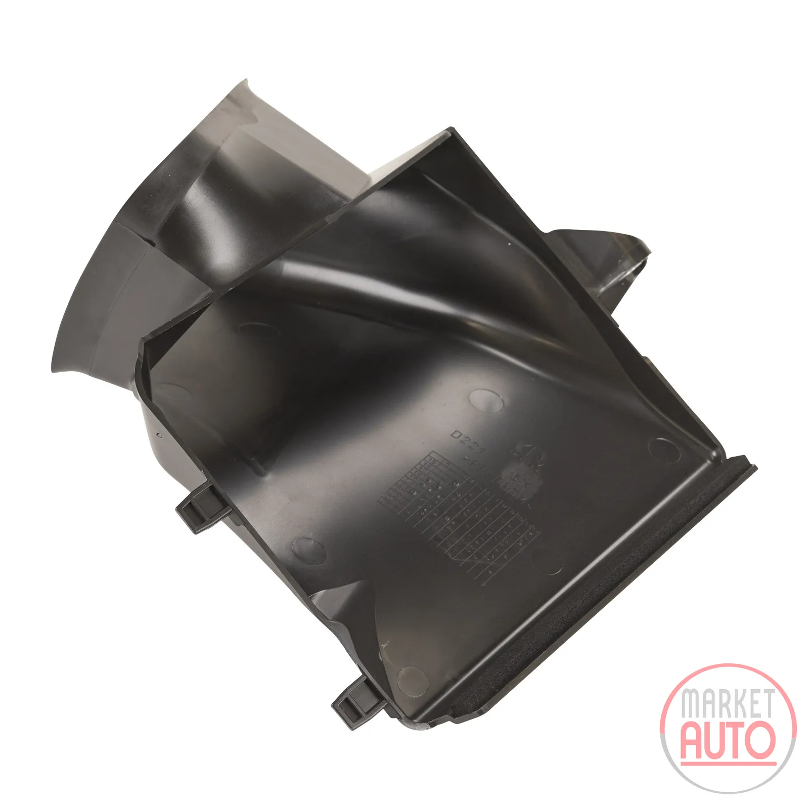 Baffle heat exchanger left