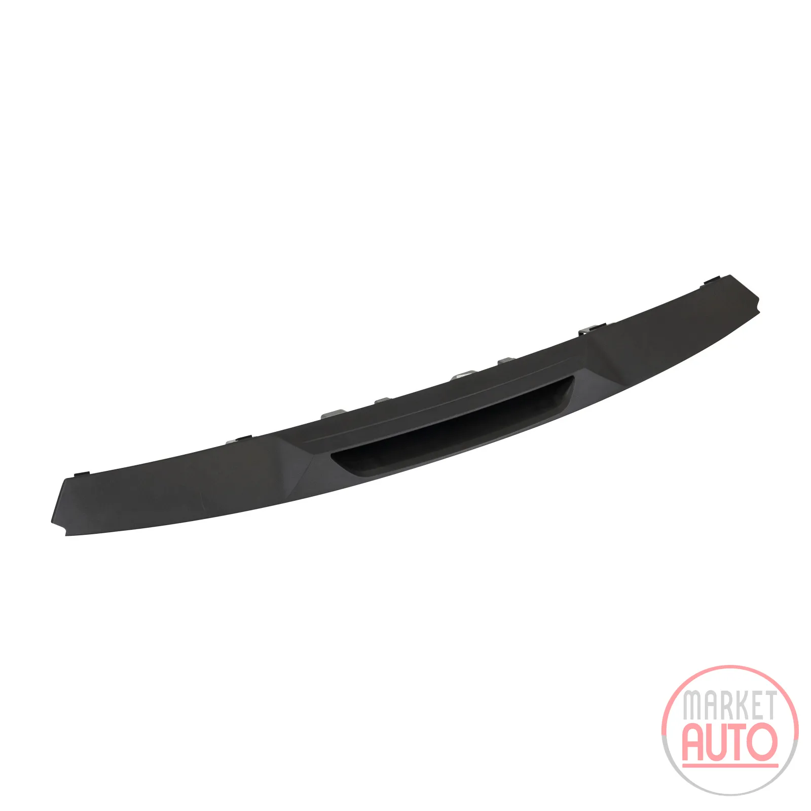 Lower tailgate spoiler