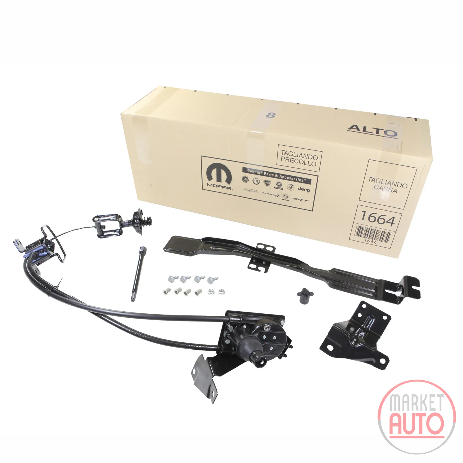 Spare wheel holder cable KIT