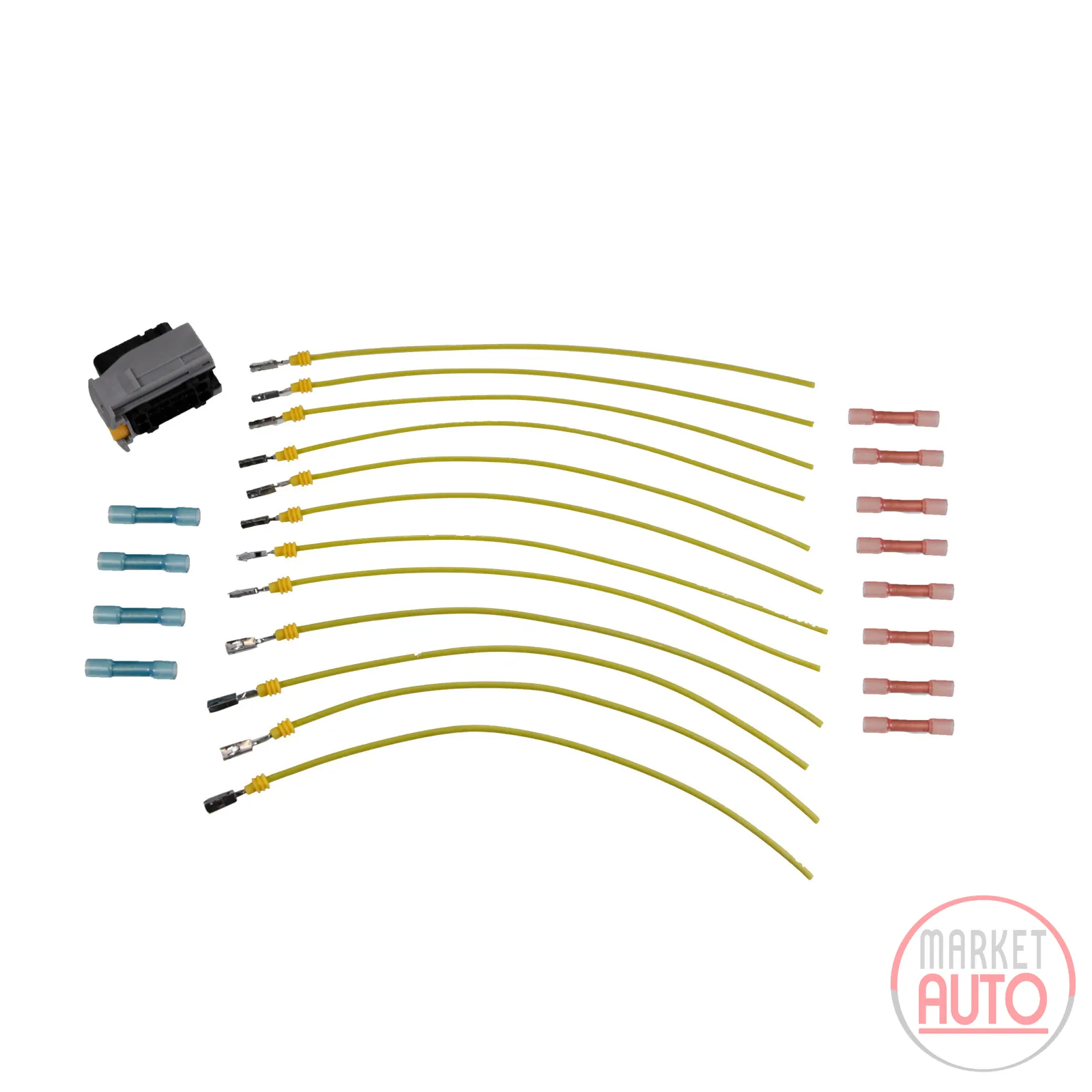 Rep. trailer coupling plug (12-pin)