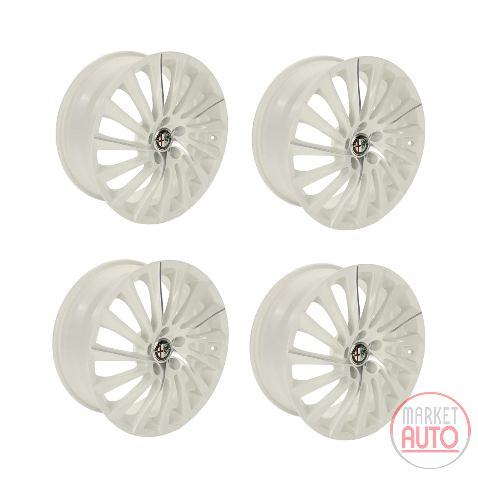 18", alloy wheel set 225/40 R18 Alfa Romeo