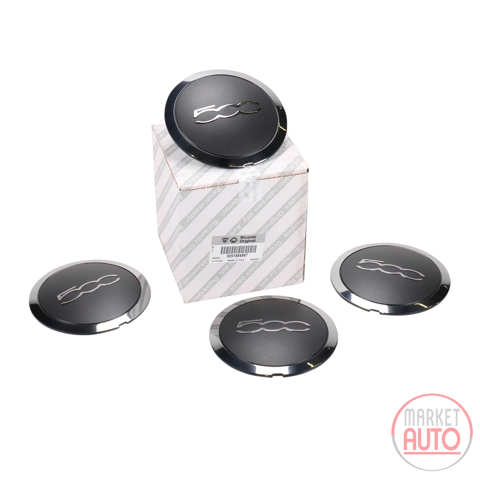 4x wheel hub caps ORIGINAL CHROME for aluminum rim