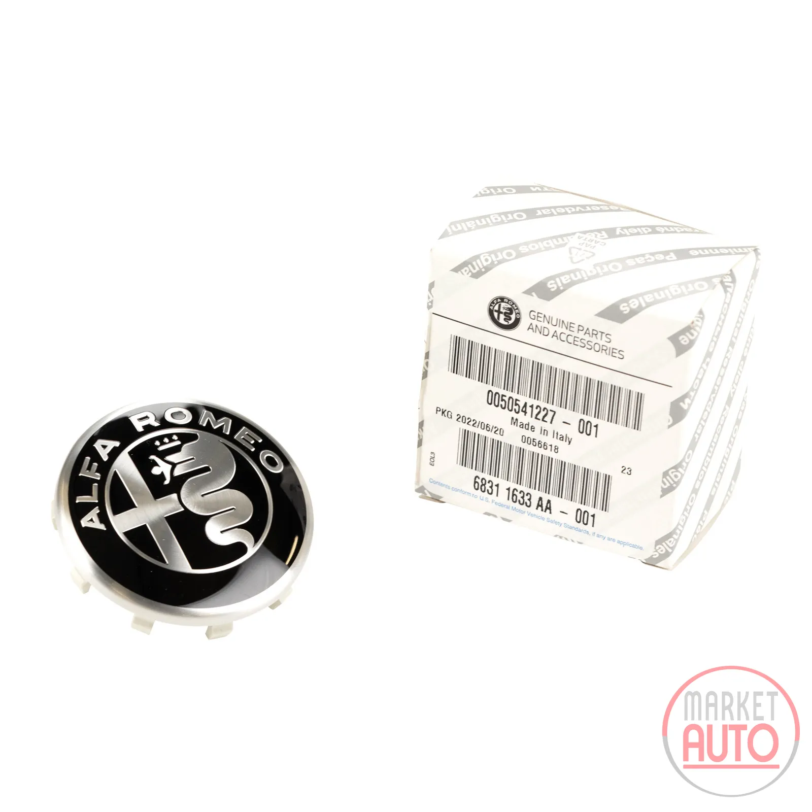 Wheel hub cap for aluminum rim